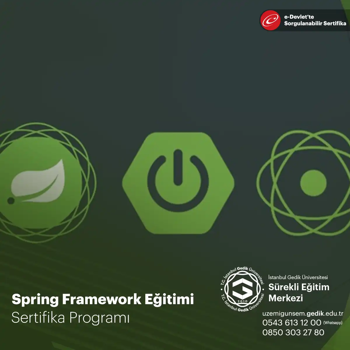 Spring Framework Eğitimi Sertifika Programı